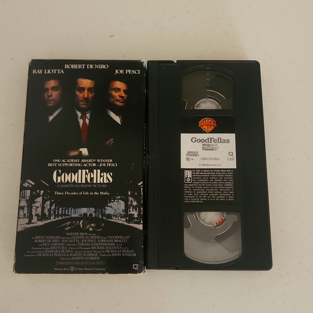 VHS GOODFELLAS MOVIE